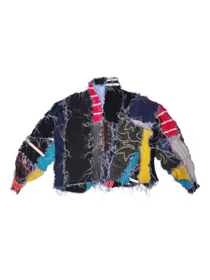 Толстовка с воротником-стойкой