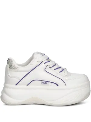 Декорированные кроссовки на платформе