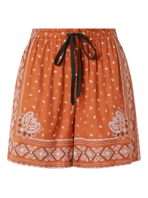 Шорты с принтом