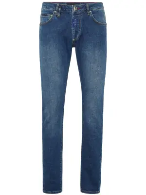 Джинсы с логотипом