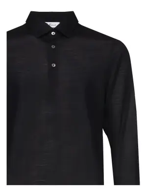 рубашка поло с длинными рукавами