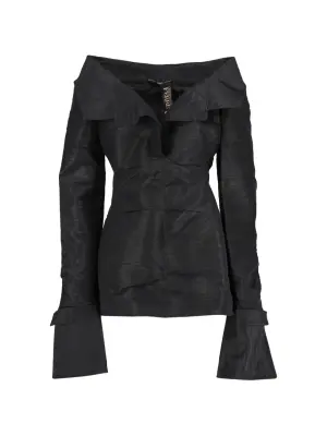 Рубашка с V-образным вырезом