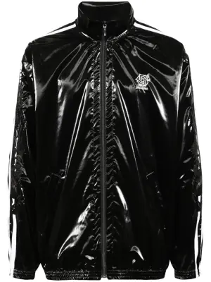 Лакированная спортивная куртка