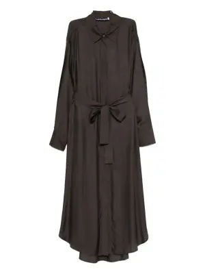 Платье-рубашка с поясом