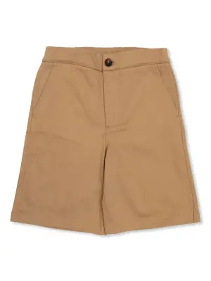 Шорты с вышитым логотипом