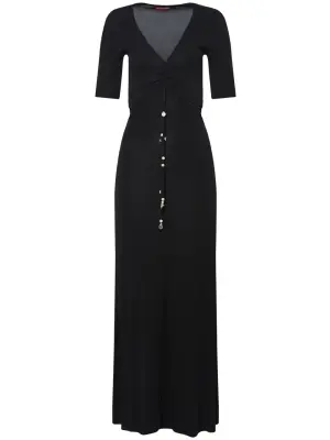 Платье Panya с короткими рукавами