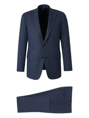 Костюм с однобортным пиджаком
