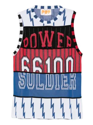 Топ со вставками и принтом