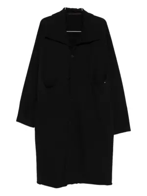 Однобортное пальто