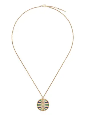 Колье Backgammon из желтого золота