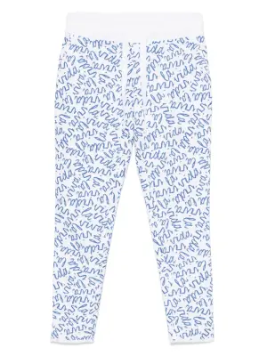 брюки из смесового хлопка