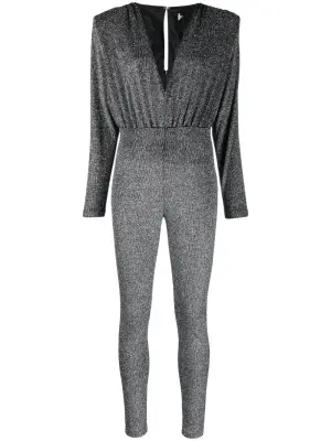 Комбинезон с эффектом металлик