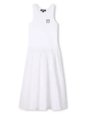 Платье с логотипом