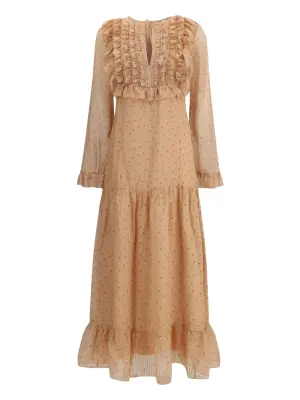 Платье макси Isabel с оборками и цветочным принтом