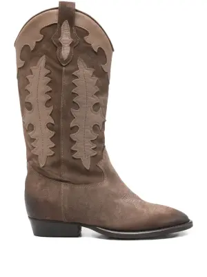 Сапоги с аппликацией