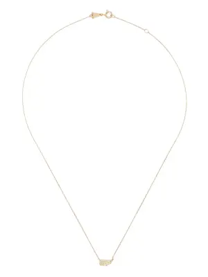 Колье из желтого золота с бриллиантами