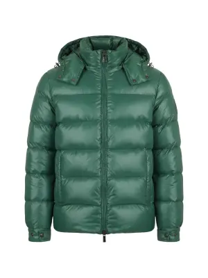 Стёганая куртка с капюшоном