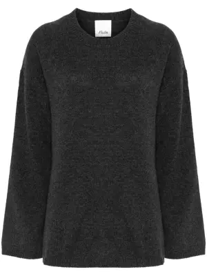 Кашемировый свитер с круглым вырезом