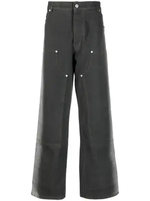 Широкие джинсы