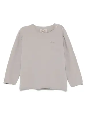 Футболка с вышитым логотипом