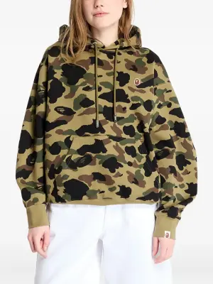Худи с жаккардовым камуфляжным узором