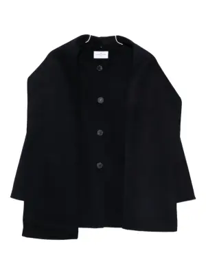 Шерстяная куртка на пуговицах