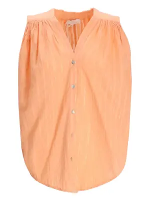 Полосатая блузка Iris без рукавов