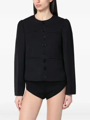 пиджак без воротника