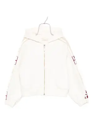 Толстовка на молнии с логотипной лентой