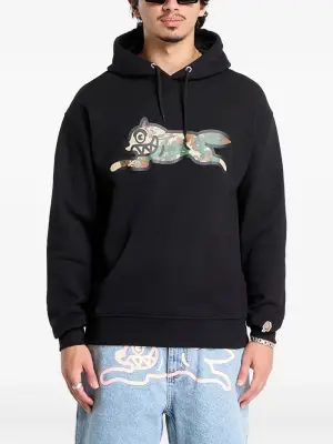 Худи с изображением бегущей собаки