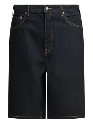 Джинсовые шорты с вышивкой