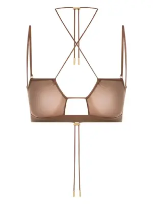 Бралетт с перекрестными бретелями на спине