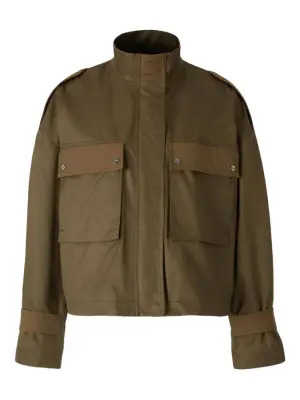 Куртка на молнии с карманами