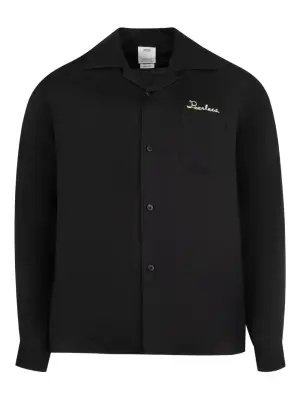 Рубашка с вышитым логотипом