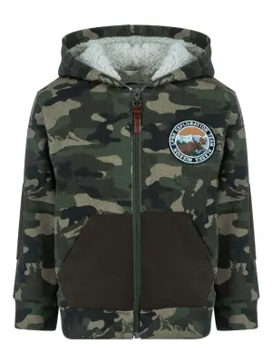 Куртка с камуфляжным узором