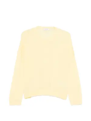 Кашемировый свитер с круглым вырезом