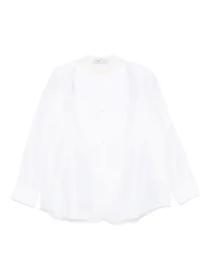 Атласная рубашка