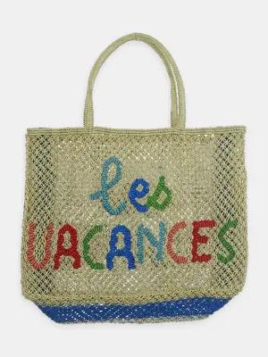 Сумка-корзина Les Vacances из джута.