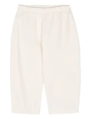 Укороченные брюки прямого кроя