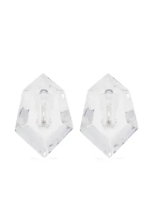 Прозрачные серьги