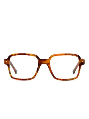 Очки в квадратной оправе черепаховой расцветки
