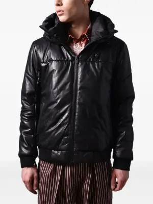 Пуховик с капюшоном