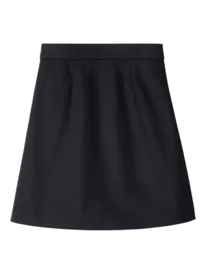 Плиссированная юбка с вышивкой