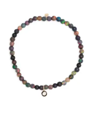 Браслет из желтого золота с опалами и бриллиантами