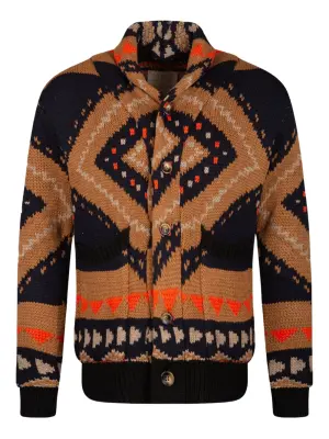 Кардиган с узором