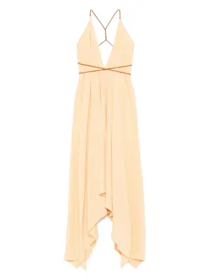 Платье с пуговицами