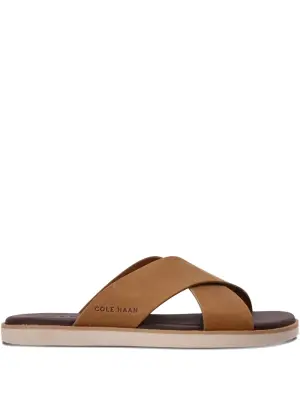 Сандалии с перекрестными ремешками