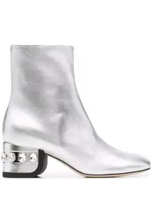 ботильоны JJ 55 с кристаллами