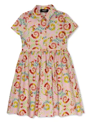 платье с цветочным принтом