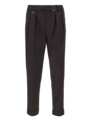 Брюки с поясом